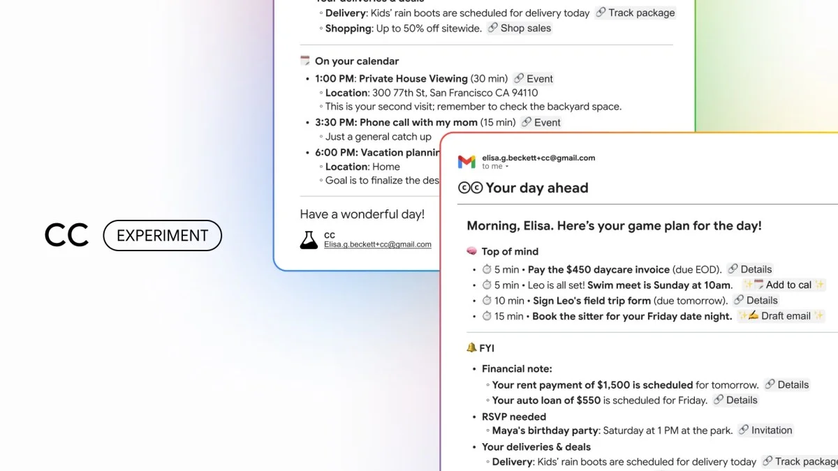 Google tests an email-based productivity assistant