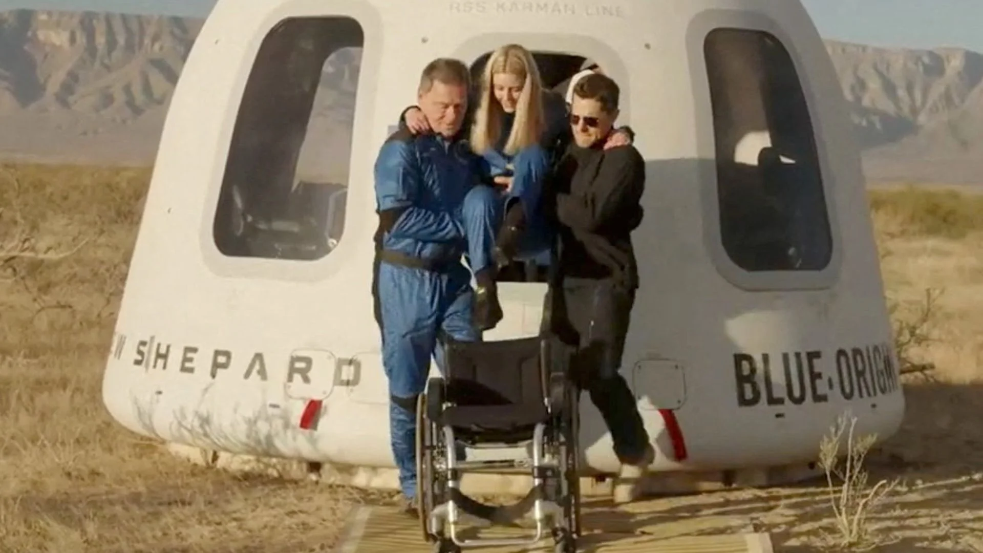 Engineer becomes first wheelchair user to fly to space