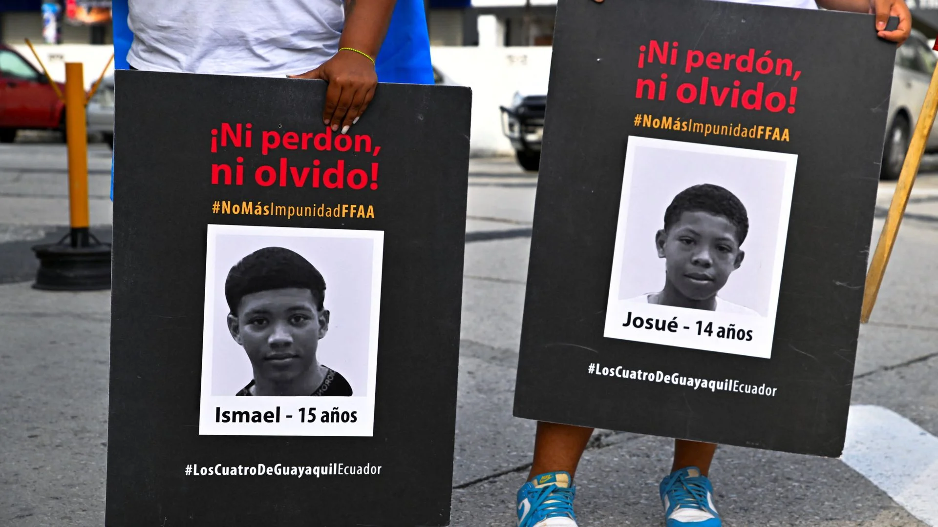 Ecuadorian soldiers jailed over disappearance of four murdered boys - whose deaths sparked protests