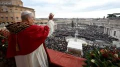 Watch: Pope Leo's plea for peace in Christmas message