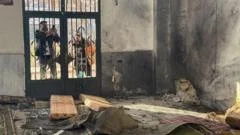 Blast at Syrian mosque during Friday prayers leaves at least eight dead
