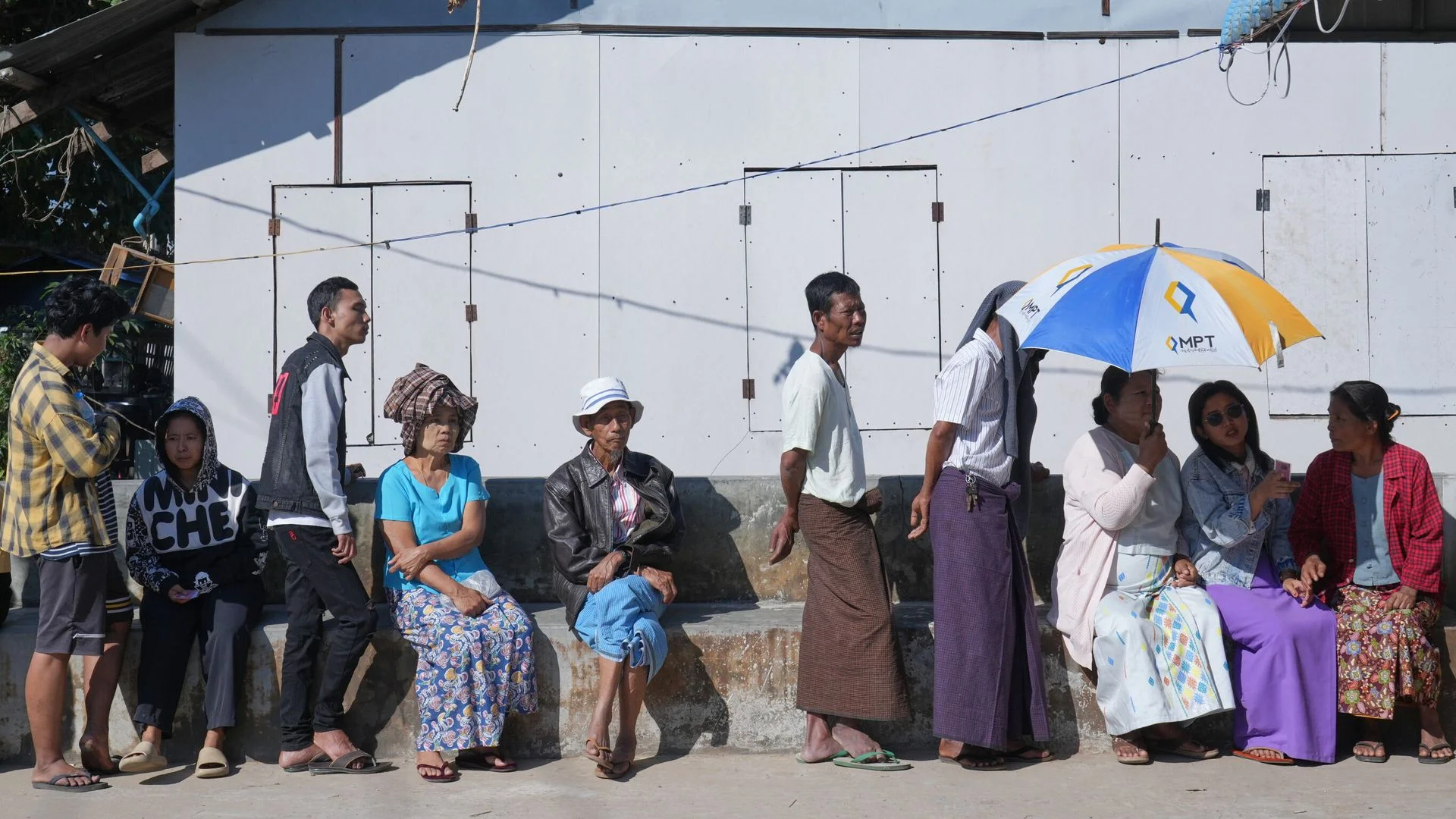 Myanmar holds election - but critics call it a 'sham' vote
