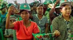 'We will vote but not with our hearts': Inside the election staged by Myanmar's military rulers