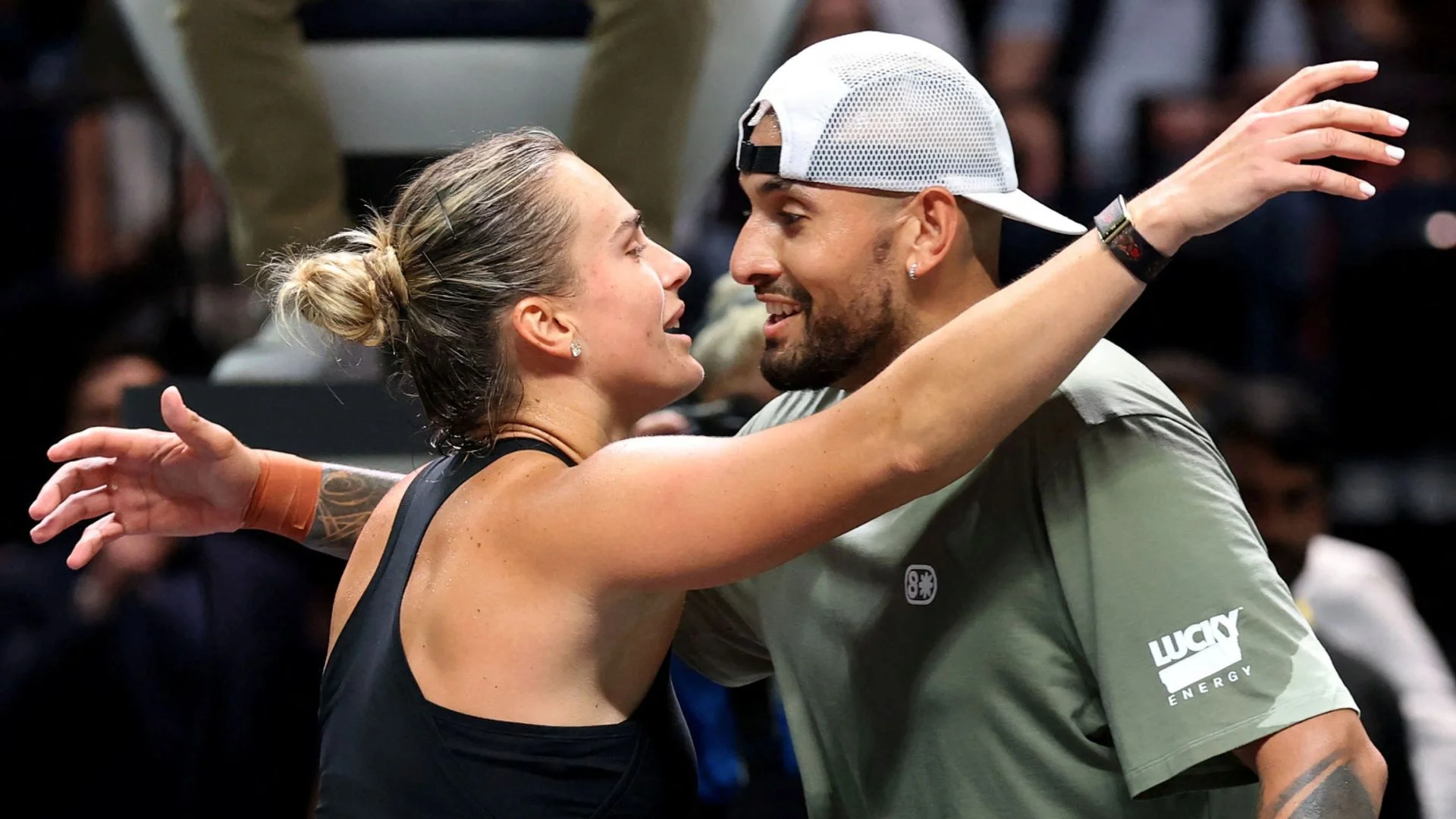 Kyrgios defeats Sabalenka to win 'Battle of the Sexes' tennis match