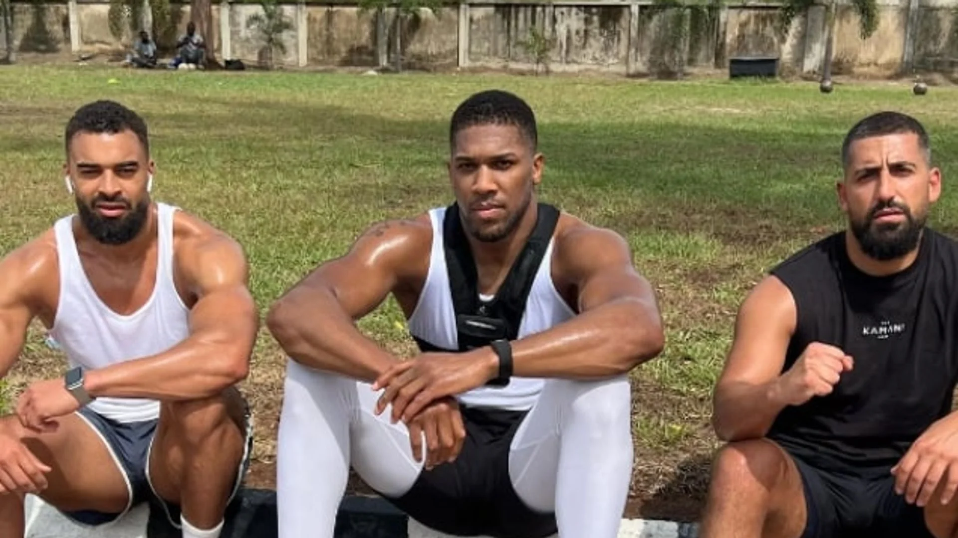 Two people killed in Anthony Joshua car crash were boxer's 'close friends'