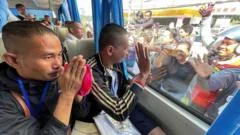 Thailand releases 18 Cambodian soldiers held since July