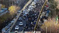 Deadly clashes between protesters and security forces as Iran unrest grows