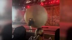 Watch: Moment 400-pound runaway prop injures Disney employee