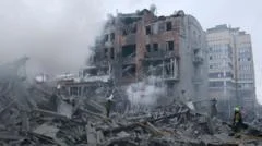 Missile attack on Kharkiv kills two including child, authorities say