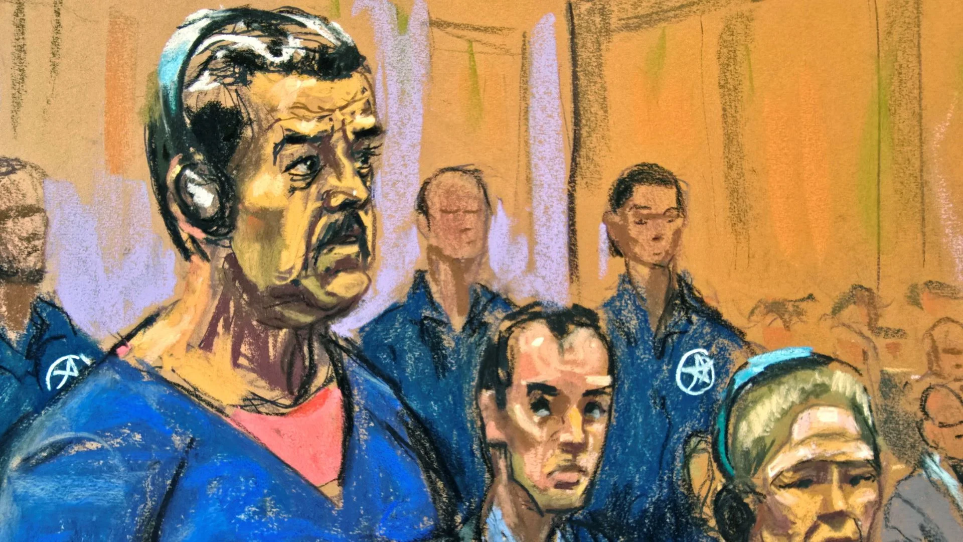 Astounding moment in court as Maduro confronted by man in public gallery