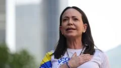 Opposition leader Machado says her coalition should lead Venezuela 