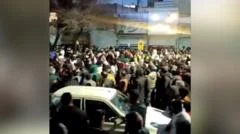 Footage shows violent clashes as Iran protests spread to more areas