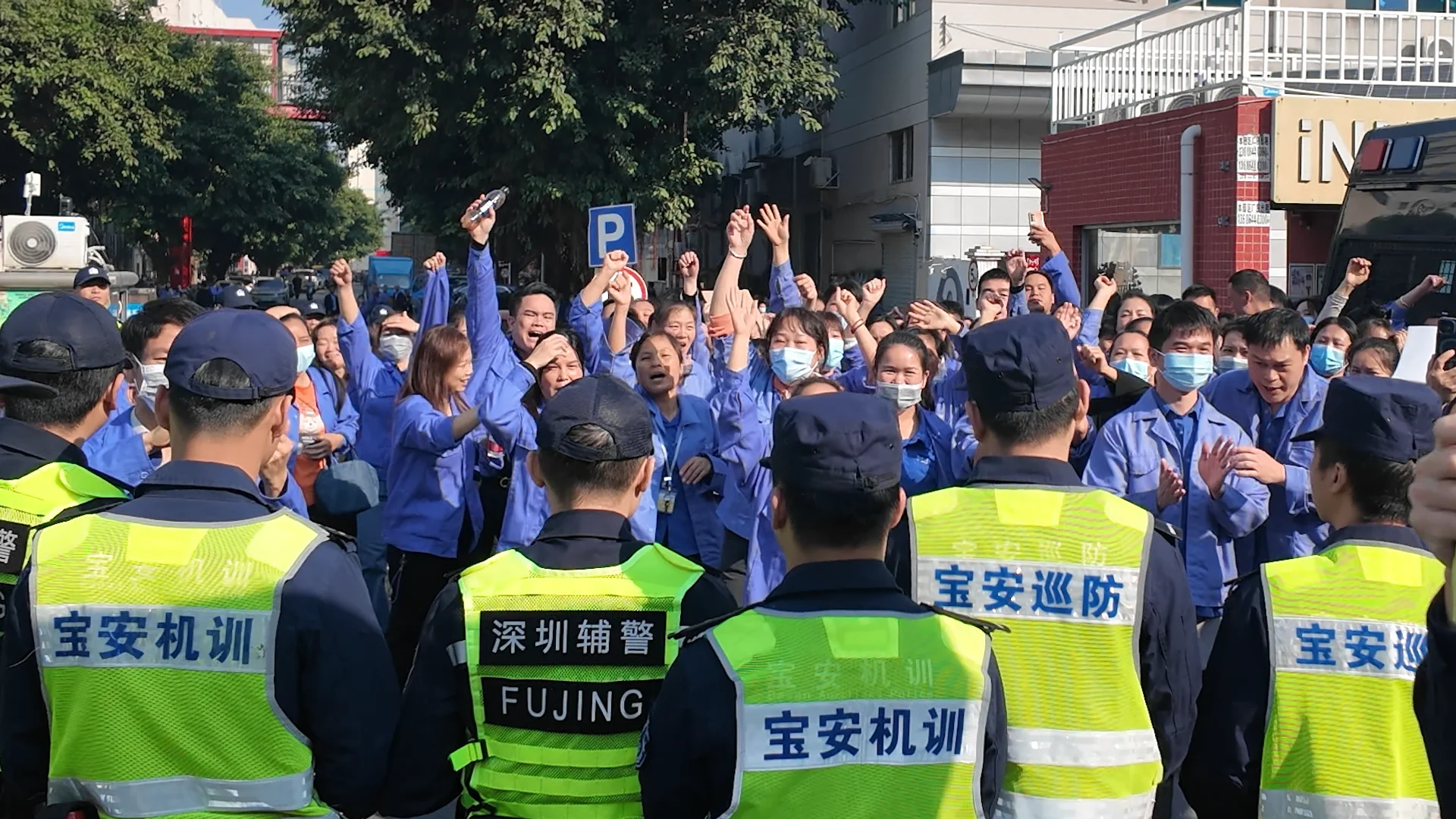 Frightening ordeal as Sky News team forced into cars and camera seized - with dissent in China rising dramatically