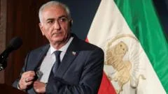Exiled crown prince urges world to help protesters topple Iran's government