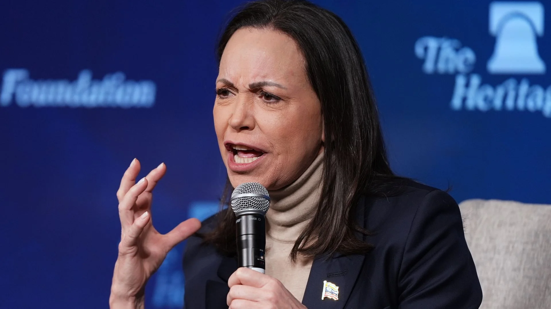 'Venezuela is going to be free', says opposition leader Machado