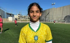 Palestinian children's football pitch faces Israeli demolition ultimatum