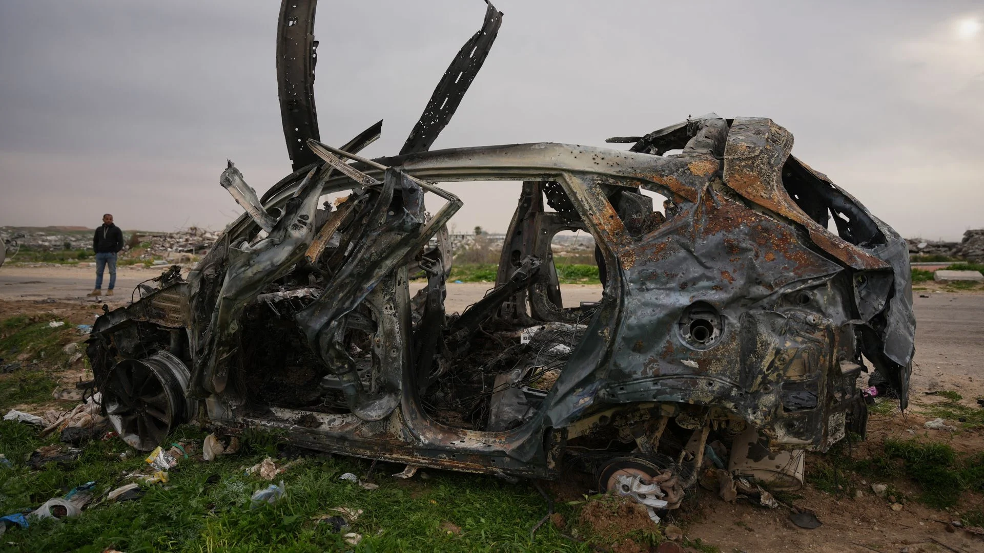 Israeli fire kills at least 11 Palestinians in Gaza, hospital officials say
