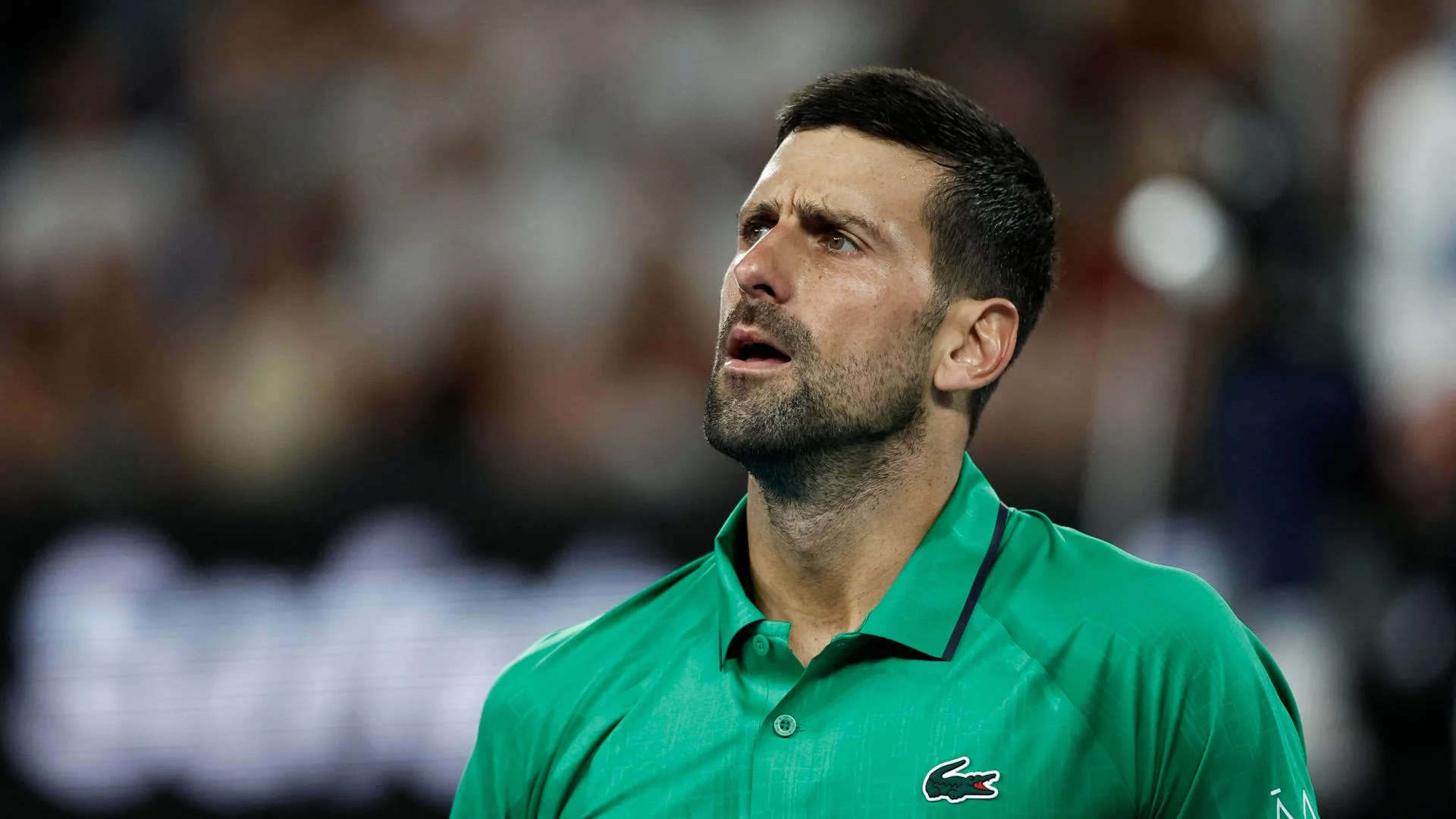 Novak Djokovic apologises after ball nearly hits ball girl at Australian Open