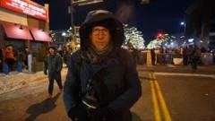 Watch: BBC at protests near scene where Alex Pretti was shot dead