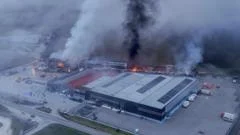 Greece biscuit factory fire leaves at least four dead
