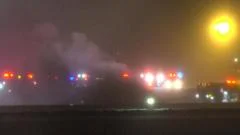 Private jet carrying eight people crashes in Maine