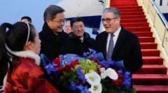 China trip will bring benefits to UK, Starmer insists, ahead of Xi meeting