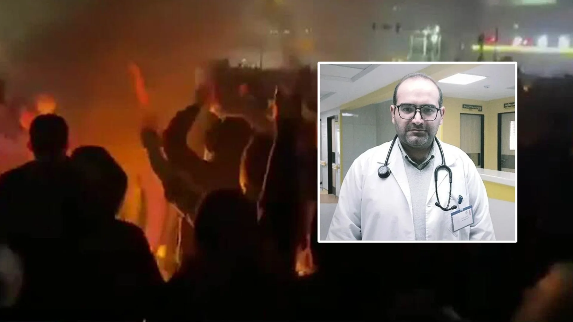 'They told us to let them die': Iranian doctor speaks on regime crackdown