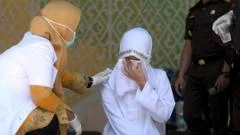 Indonesian couple caned 140 times for sex and alcohol offences
