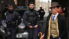 Mystery 'fedora man' at Louvre heist scene revealed as teenage detective fan