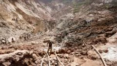 More than 200 killed in mine collapse in DR Congo