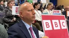 'Enemy' insults and questioning Putin: Steve Rosenberg on tightrope of reporting from Russia