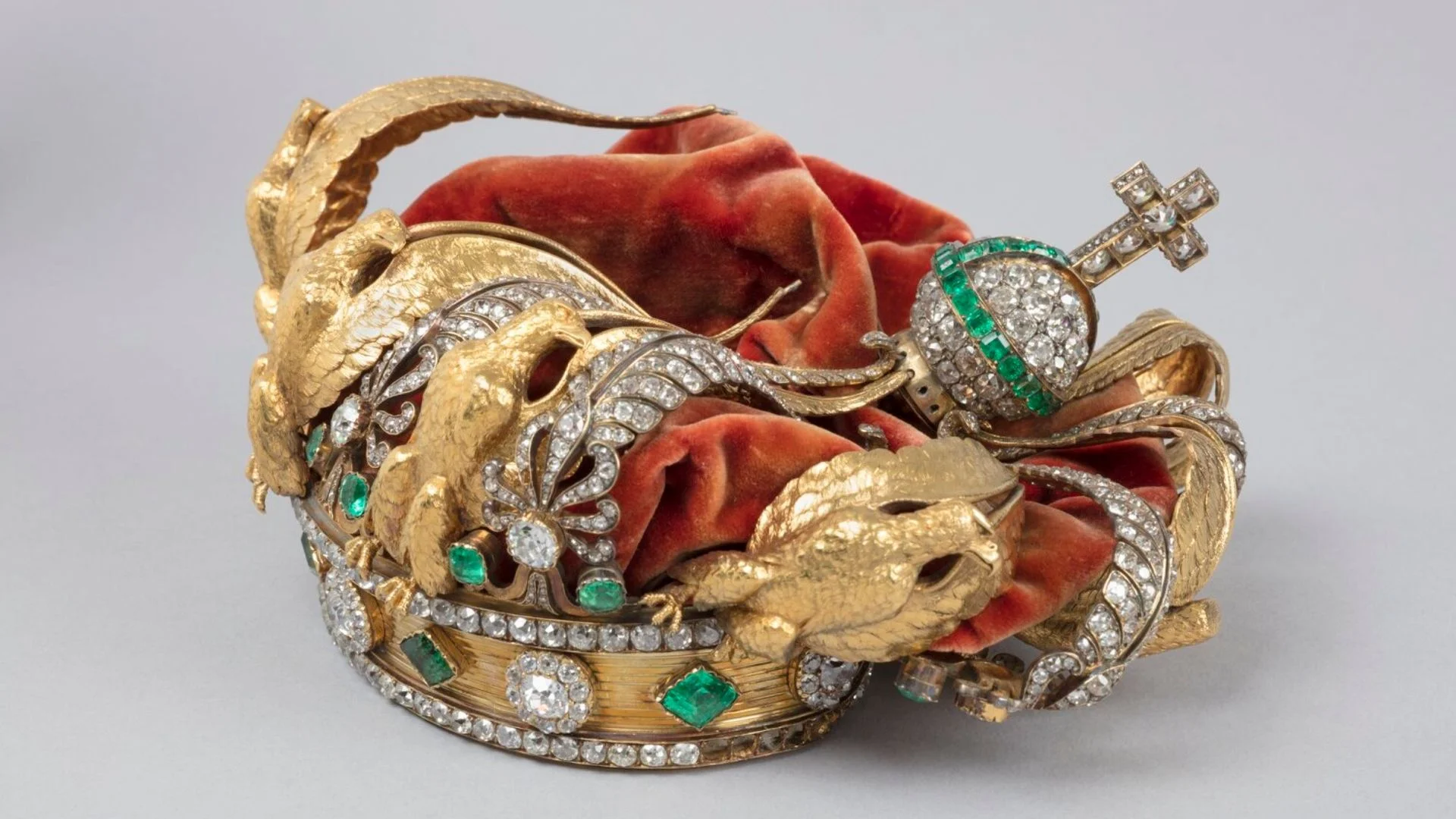 Historic crown crushed during Louvre heist pictured