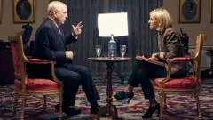 Watch: How Andrew's BBC interview compares to what Epstein emails tell us now