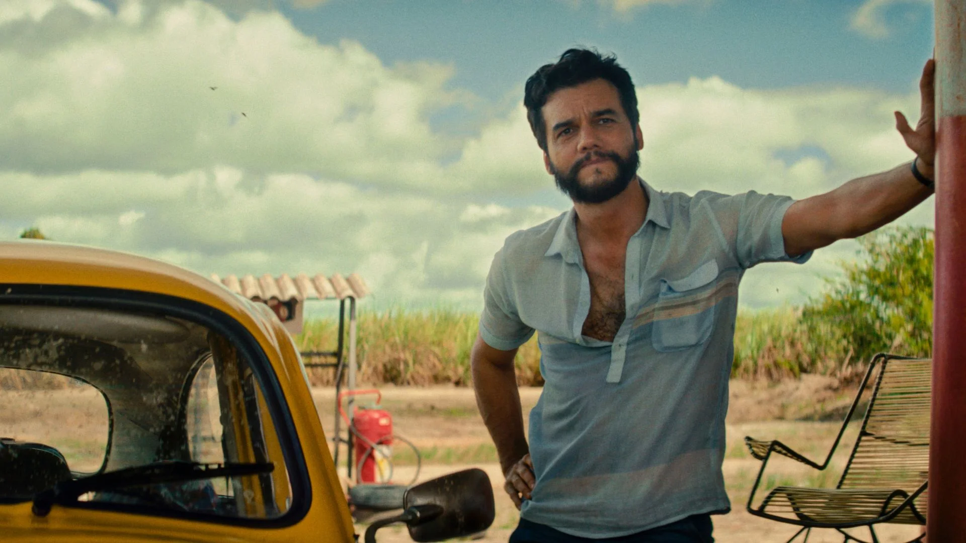 An interview with The Secret Agent's star and filmmaker - right after a call from Brazil's president