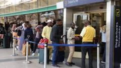 Kenya strike delays flights at international hub airport