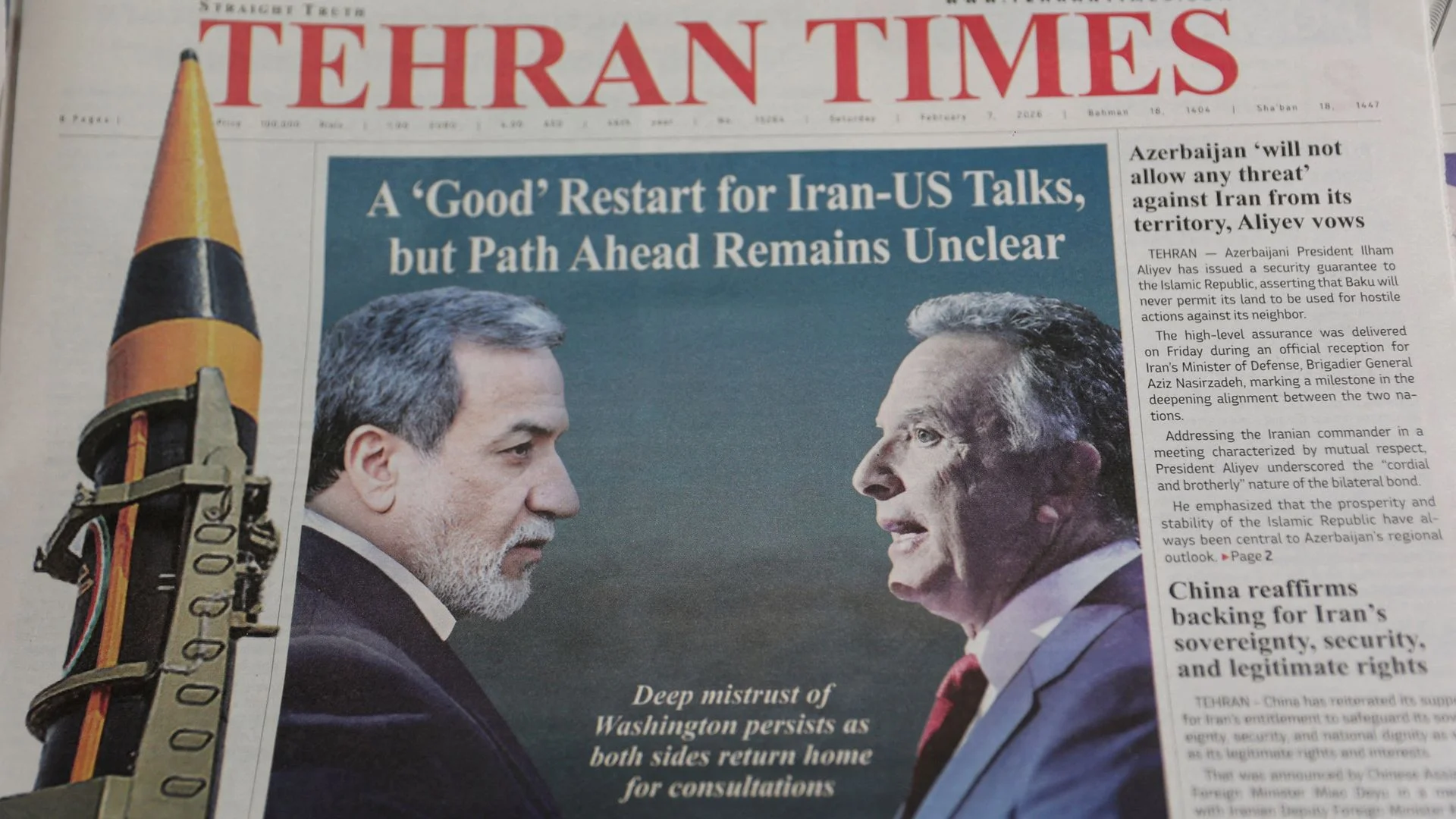 Iran and US agree 'guiding principles' after more nuclear talks held