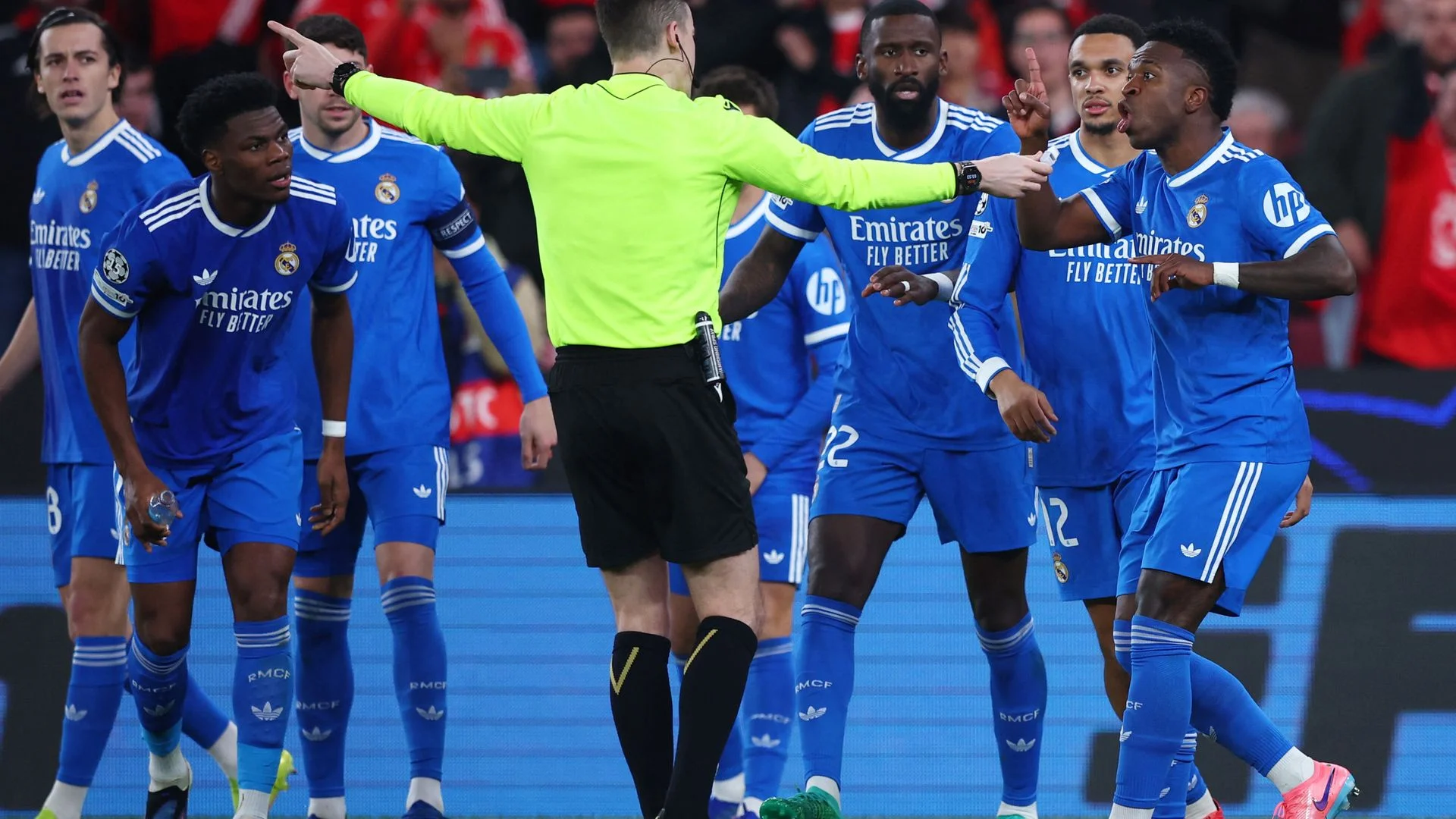 UEFA probing claims Real Madrid forward was racially abused - as Benfica release defiant statement