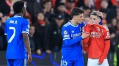 Benfica midfielder denies racially abusing Vinicius after Real Madrid match halted