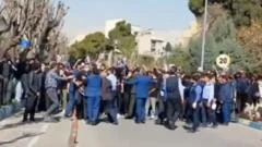 Iran students stage first large anti-government protests since deadly crackdown