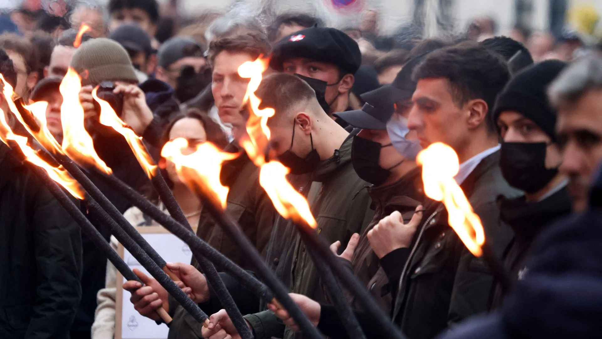 Thousands march after killing of far-right activist in France