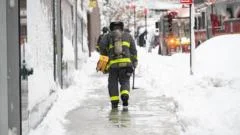 Two dead after winter storm hammers the US northeast