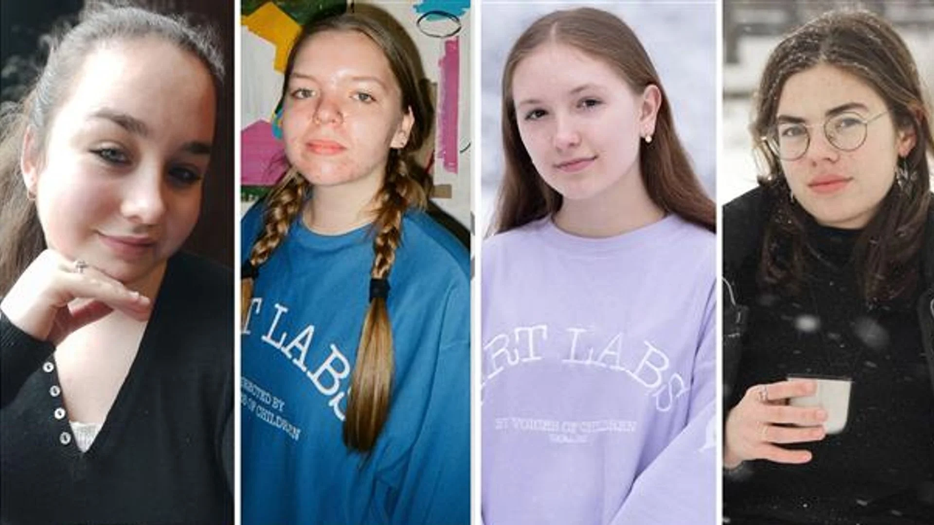 'Fearing Russians would target you because you're a girl' - stories from Ukraine's children