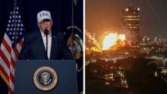 Watch: How US-Israel strikes on Iran unfolded... in two minutes