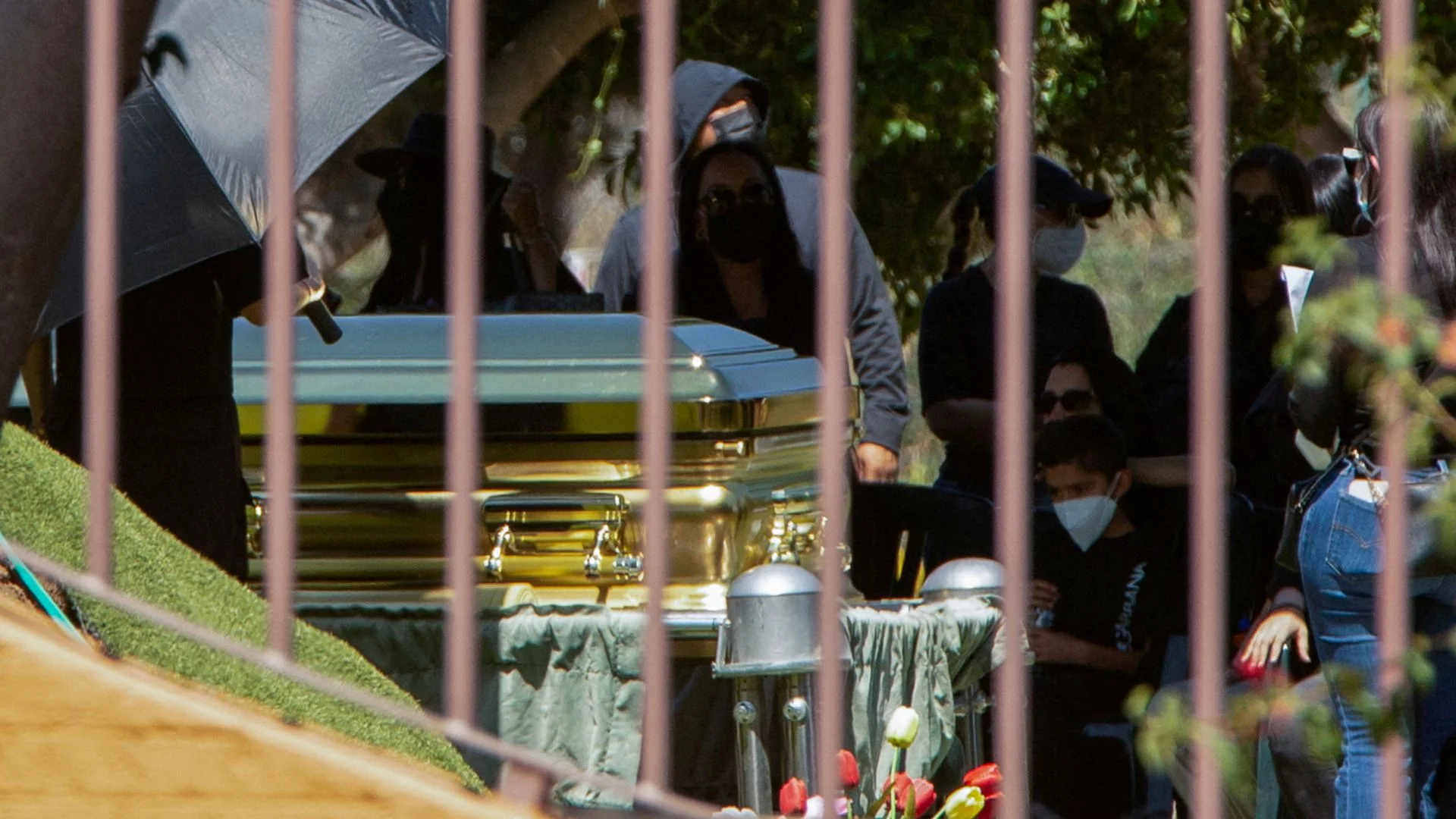 Drug lord 'El Mencho' buried in golden casket during funeral in Mexico