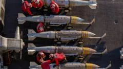 How depleted weapons stockpiles could affect the Iran conflict