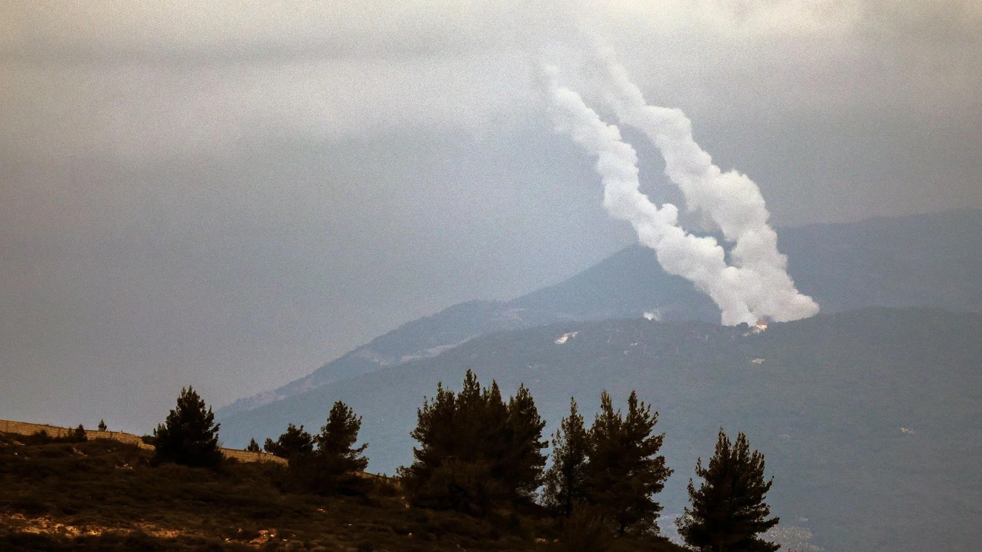 'You can hear the boom': Sky News takes cover from rocket fire as Israel tries to wipe out Hezbollah