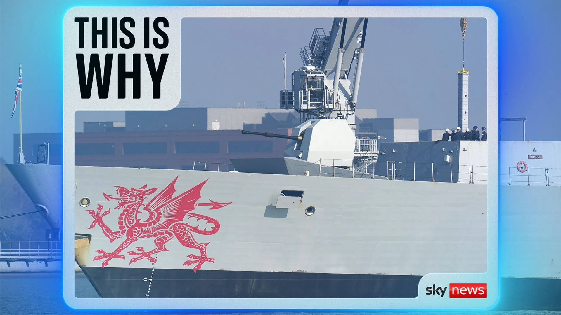 Why is HMS Dragon taking so long to get to Cyprus? 
