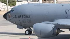All six crew members killed after US refuelling plane crashes in Iraq