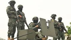 Ecuador deploys 75,000 soldiers and police to combat drug gangs