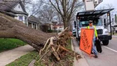 From tornadoes to blizzards, severe weather batters parts of the US